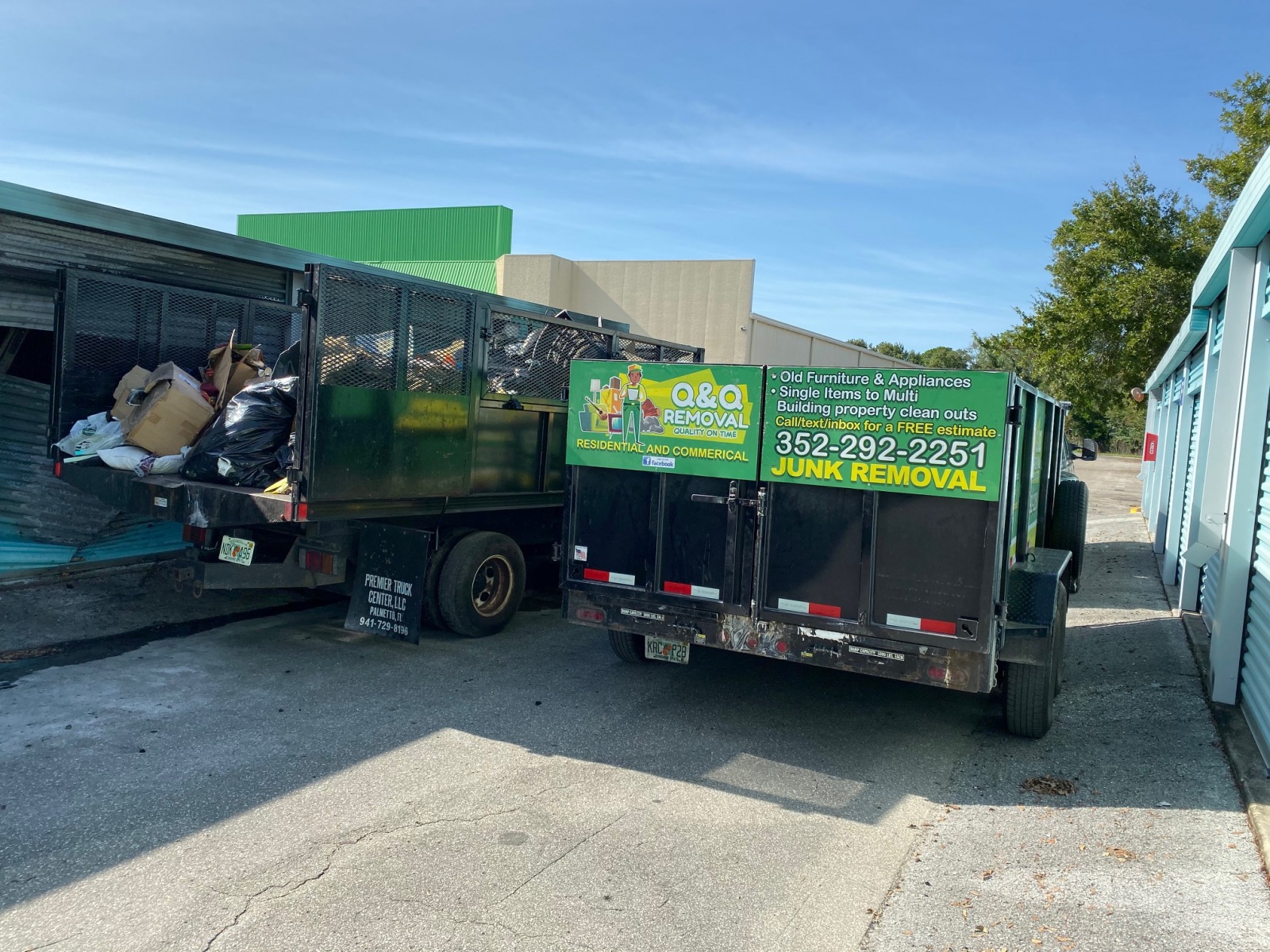 Q & Q Dump Truck and Junk Hauling Trailer Lady Lake, FL